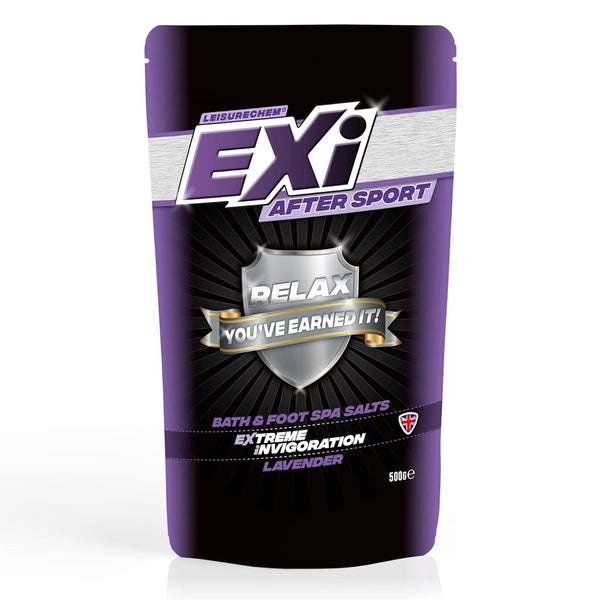 Leisurechem EXi After Sport Bath & Foot Spa Salts Lavender 1 x (500g)