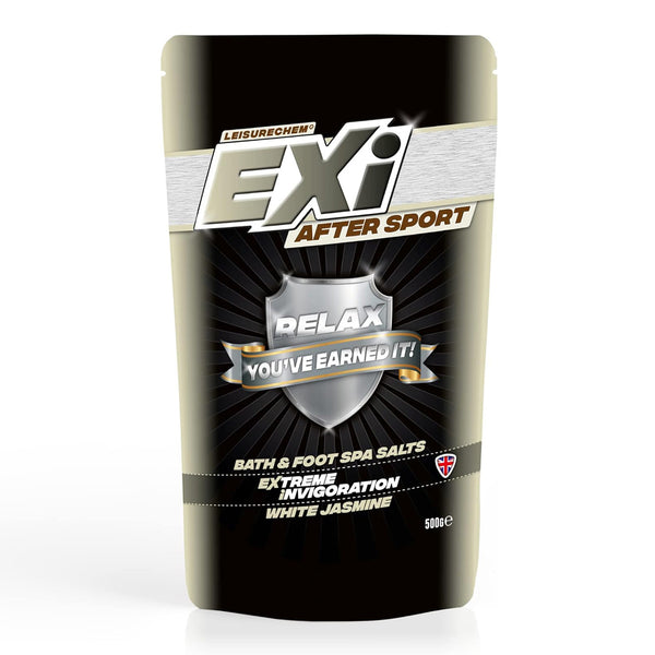 Leisurechem EXi After Sport Bath & Foot Spa Salts White Jasmine 1 x (500g)